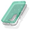 Carcasa Purpurina Para Samsung Galaxy S23 Desmontable Verde