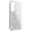 Carcasa Purpurina Para Samsung Galaxy S23 Desmontable Plateado