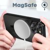 Funda Magsafe Para Iphone 14 Pro Protector De Silicona Para Cámara Borde Cromado