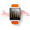 Reloj Conectado Rubicon Correa Naranja Tracker Sport Bluetooth Notifications