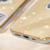 Carcasa Para Apple Iphone 14 Purpurina Retirable Semi-rígida Dorado