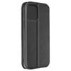 Funda Tarjetero Iphone 14 Pro Max Doble Lengüeta Magnética Función Soporte Negro