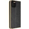 Funda Para Apple Iphone 14 Tarjetero Y Soporte Vídeo Negro / Dorado