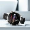 Smartwatch Rubicon Negro Con Correa Cuero Pantalla Táctil Seguimiento Salud