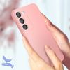 Carcasa Samsung Galaxy S23 Silicona Semi-rigida Acabado Soft-touch Rosa