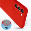 Carcasa Samsung Galaxy S23 Silicona Semi-rigida Acabado Soft-touch Rojo