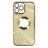 Funda Para Iphone 11 Pro Max Serie Protecam Spark Extraíble Glitter Dorado