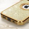 Funda Para Iphone 11 Pro Max Serie Protecam Spark Extraíble Glitter Dorado