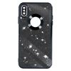 Funda Para Iphone Xs Max Serie Protecam Spark Extraíble Glitter Negro