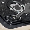 Funda Para Iphone Xs Max Serie Protecam Spark Extraíble Glitter Negro