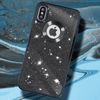 Funda Para Iphone Xs Max Serie Protecam Spark Extraíble Glitter Negro