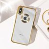 Funda Para Iphone Xs Max Serie Protecam Spark Extraíble Glitter Dorado