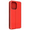 Funda Para Xiaomi Redmi 12c. Soolapa Tarjetero Soporte Vídeo Rojo