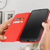 Funda Para Xiaomi Redmi 12c. Soolapa Tarjetero Soporte Vídeo Rojo