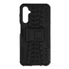 Carcasa Bimaterial Para Galaxy A24 Antigolpes Con Soporte Negro