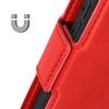 Funda Para Tcl 406 Y 408 Lengüeta Tarjetero Soporte De Vídeo Rojo