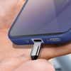 Carcasa Para Samsung Galaxy A54 5g Plexiglás Y Polímero Contorno Azul