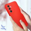 Carcasa Samsung Galaxy A34 5g Silicona Semi-rigida Acabado Soft-touch Rojo