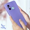 Carcasa Xiaomi Redmi 12c Silicona Semi-rigida Acabado Soft-touch Violeta