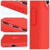 Carcasa Para Galaxy S23 Plus Silicona Flexible Acabado Mate Roar Jelly Rojo