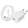 Cargador De Red Usb-c Original De Google De 18 W + Cable De Carga Usb-c Blanco