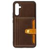 Funda Para Samsung Galaxy A34 5g Funda Versa Soporte Función Cartera Marrón