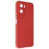 Carcasa Para Honor 90 Lite Silicona Mate Antihuellas Rojo