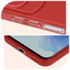 Carcasa Para Honor 90 Lite Silicona Mate Antihuellas Rojo