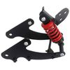 Suspensión Trasera Xiaomi Scooter 3 Guardabarros + Luz Trasera Ulip Negro/rojo