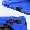 Funda Samsung Tab S9, S8 Y S7 Soporte Con Asa Giratoria De Doble Material Azul