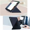 Funda Para Samsung Tab S9 Clapet Origami Soporte Diferentes Ángulos Azul Oscuro