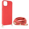 Funda flexible para iPhone 15, serie Classic BioCord - Rojo - Spain