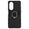 Funda Para Oppo A98 5g Antigolpes Bimaterial Anillo Soporte Vídeo Negro