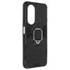 Funda Para Oppo A98 5g Antigolpes Bimaterial Anillo Soporte Vídeo Negro