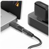 Adaptador De Carga De Usb-c A Cc 7,4 X 0,6 Mm, Negro