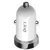 Cargador De Coche Compacto Doble Usb De 12 W Linq Blanco