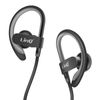 Auriculares Deportivos Bluetooth Linq Con Banda Para Cuello Negro Alcance De 40m