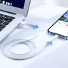 Cargador De Red Usb + Cable Usb A Iphone Lightning, Linq Blanco