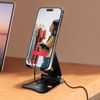 Soporte De Sobremesa Plegable Linq Negro Para Smartphone