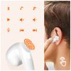 Auricular Bluetooth Linq Blanco, Kit Manos Libres Controles Táctiles