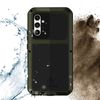 Funda Love Mei Para Samsung Galaxy S23 Resistente Al Agua Caqui