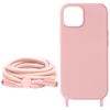 Carcasa Para Iphone 15 Semi-rígida Ultra-fina Acabado Mate Rosa Claro