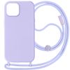 Carcasa Para Iphone 15 Semi-rígida Ultra-fina Acabado Mate Violeta