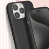 Carcasa Para Iphone 15 Pro Max Semi-rígida Ultra-fina Acabado Mate Negro