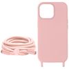 Carcasa Para Iphone 15 Pro Max Semi-rígida Ultra-fina Acabado Mate Rosa Claro