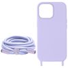 Carcasa Para Iphone 15 Pro Max Semi-rígida Ultra-fina Acabado Mate Violeta