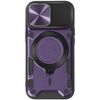 Funda Magsafe Para Iphone 15 Protección Integrada Para La Cámara Violeta