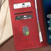 Funda Para Realme Note 50 Tarjetero Magnético Rojo