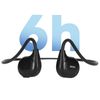 Auriculares Bluetooth Con Cable Diseño Abierto Earhook Batería 6h Negro