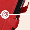 Funda Para Xiaomi Redmi 12 Tarjetero Soporte Vídeo Rojo